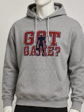 Vintage Steve & Barry’s GOT GAME Sweatshirt Men’s XXL Tall Gray Hoodie